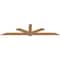 Ekena Millwork Kennewick Timber Gable Bracket, Western Red Cedar, 108"W x 27"H x 1 1/2"D x 5 1/2"F, 6/12 Pitch GBW108X27X0206KEN00SWR - alternate 5
